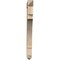 Ekena Millwork Merced Arts & Crafts Rough Sawn Bracket, Douglas Fir, 4"W x 34"D x 46"H BKT04X34X46MRC03RDF - alternate 3